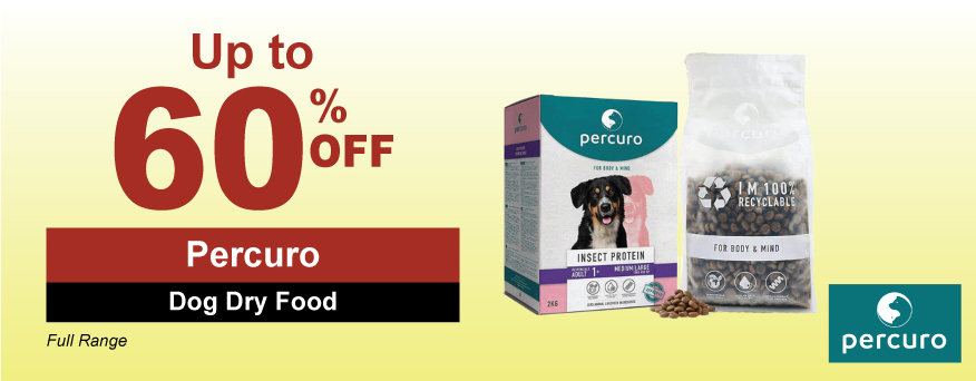 Percuro Dog Dry Food Promo